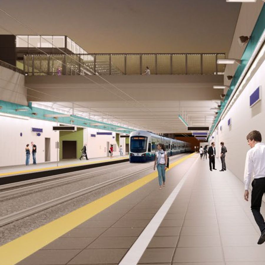 East Link Spring District/ 120th Station